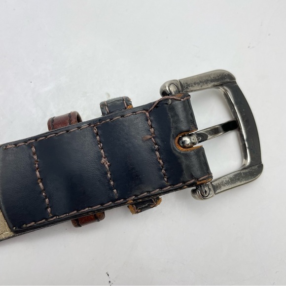 PIERRE Cardin Paris Men’s Size 38 Two Tone Belt - Picture 6 of 14